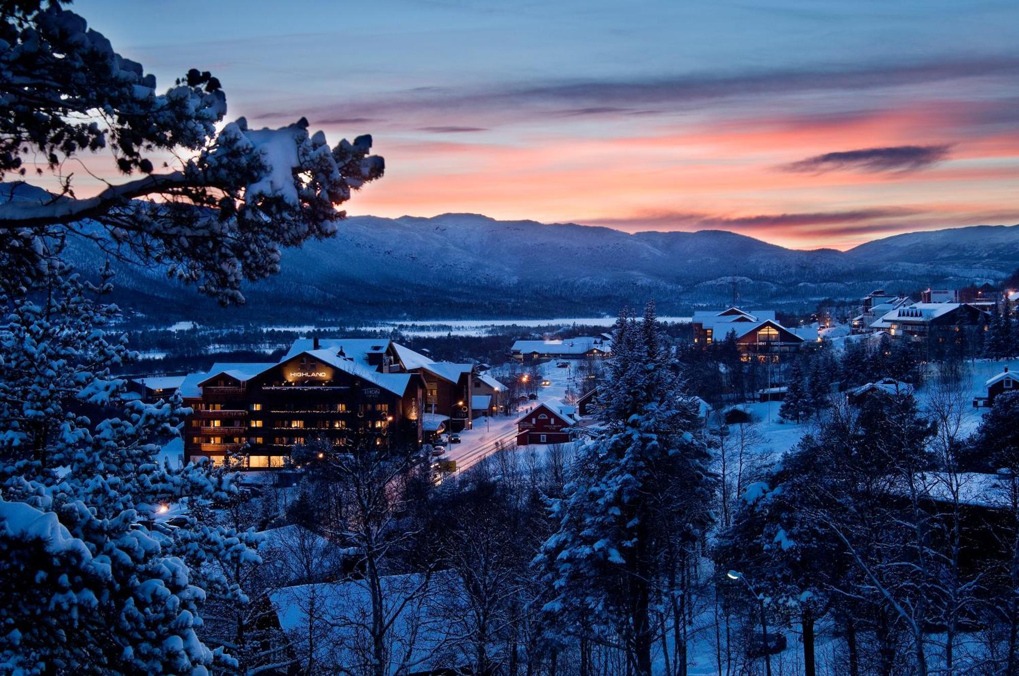 Highland Lodge Geilo Bagian luar foto